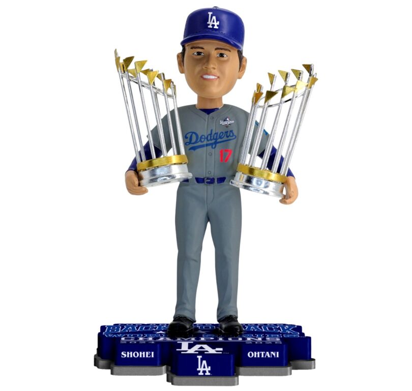 Shohei Ohtani 2025 Back-to-Back World Series Champions Bobblehead