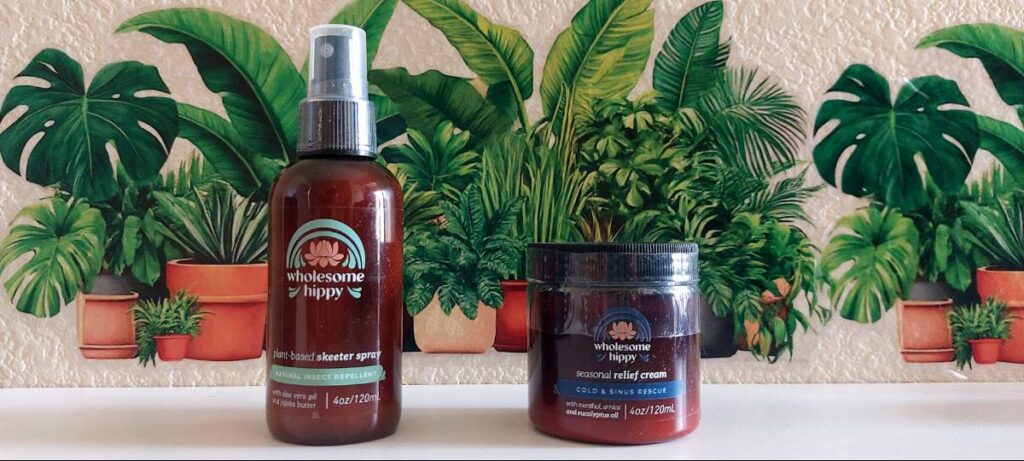 Wholesome Hippy natural relief products