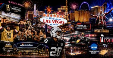 Las Vegas America's fasting rising sports cities