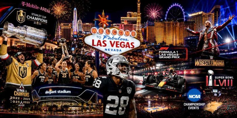 Las Vegas America's fasting rising sports cities