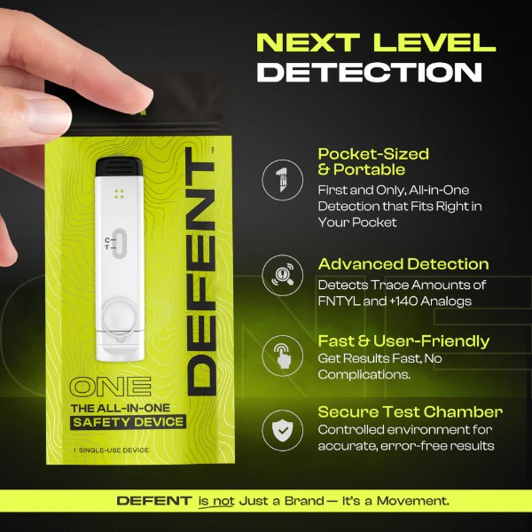 DEFENT ONE: Portable Fentanyl Detection