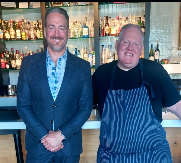 Bar Boheme co-partners Keith Bracewell and Chef James Trees Keith Bracewell and Chef James Trees