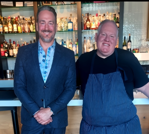 Bar Boheme partners Keith Bracewell and Chef James Trees Bar Boheme partners Keith Bracewell and Chef James Trees