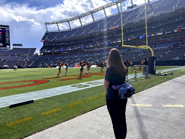 Denver Broncos Cheerleaders' Kayla Parker Denver Broncos Cheerleaders' Kayla Parker