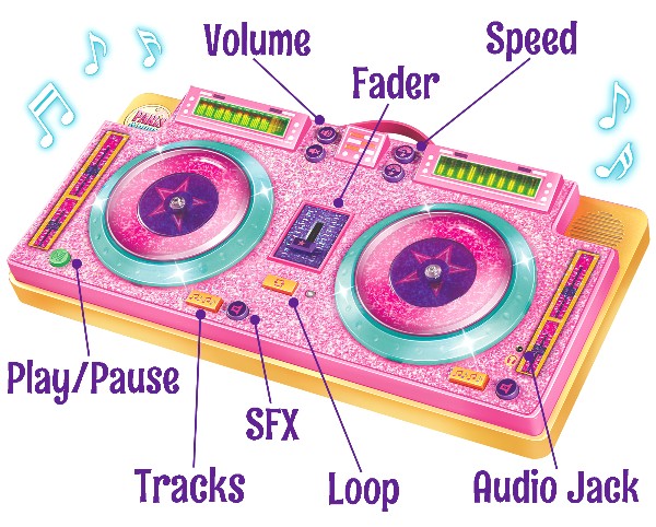 Paris & Pups Interactive DJ Deck Paris & Pups Interactive DJ Deck