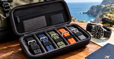 Practical Summer Travel Case for Rubber Watch Straps