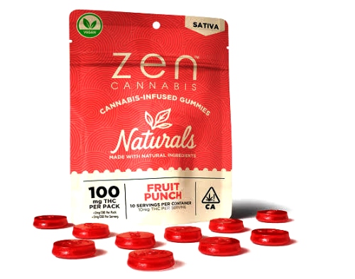 Zen Cannabis vegan gummies