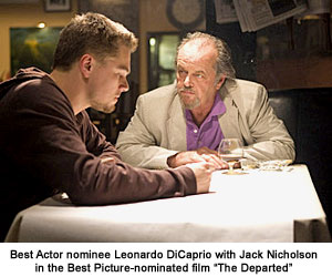 Leonardo DiCaprio, Jack Nicholson