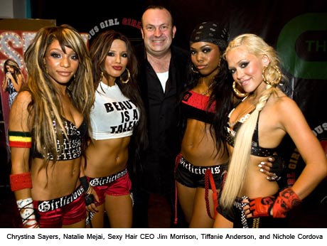 Girlicious Girls with Sexy Hair's CEO Jim Morrison