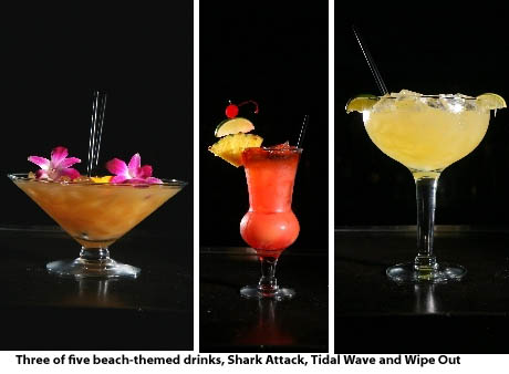 beach themed cocktails